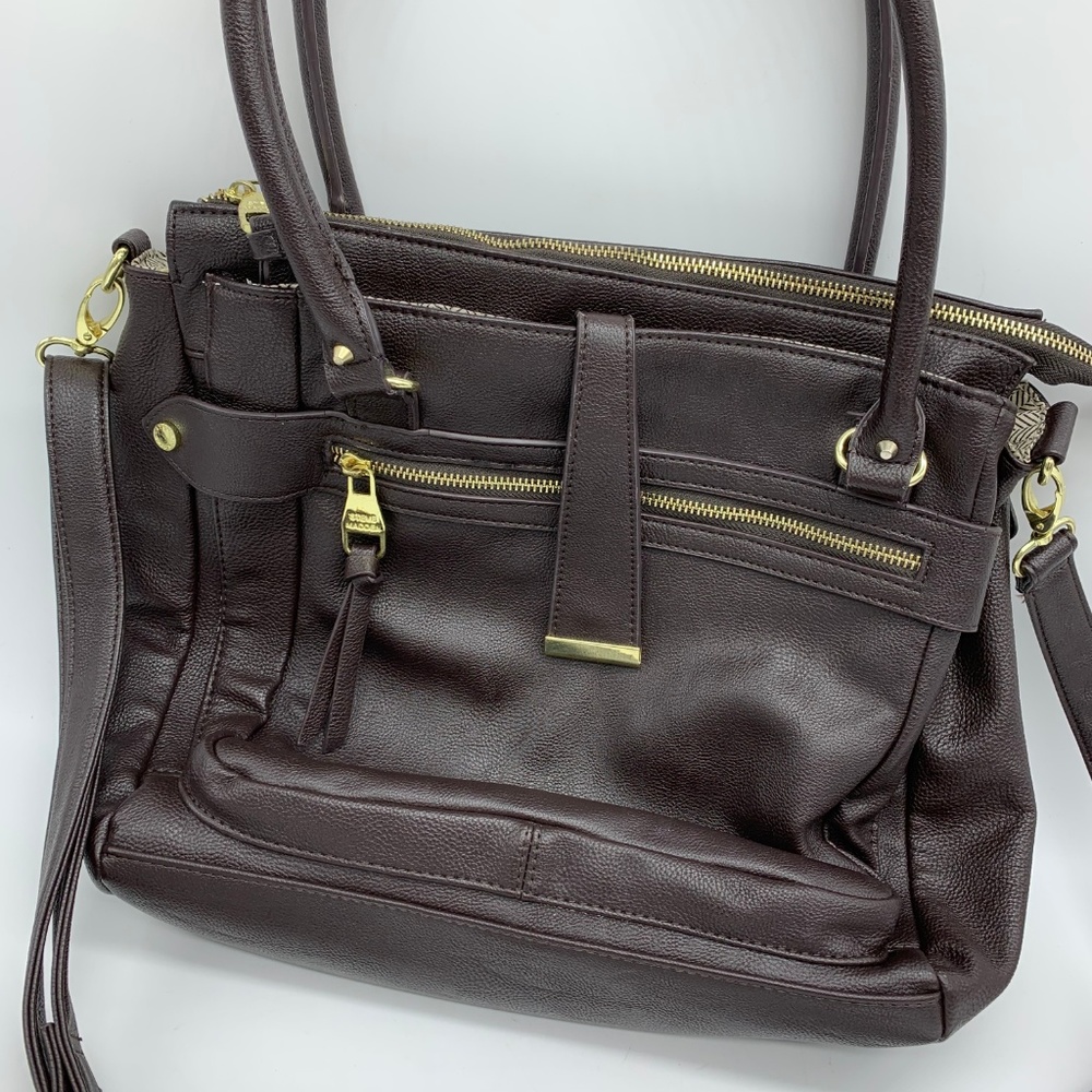 Steve Madden Dark Brown Handbag Purse Shoulder Bag